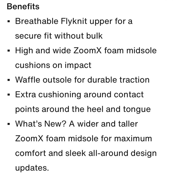 NIKE WMNS ZOOMX INVINCIBLE RUN FK, W12 - Picture 10 of 14